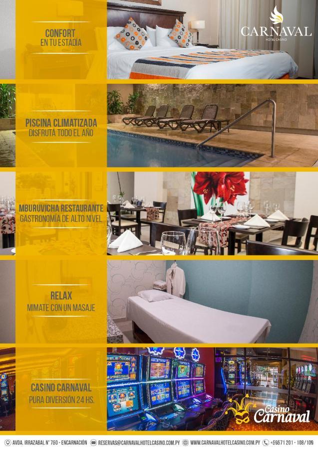 Carnaval Hotel Casino Encarnacion Ngoại thất bức ảnh Hotel