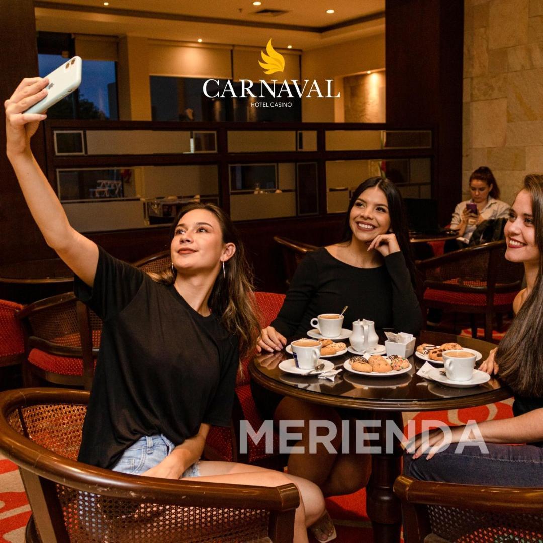 Carnaval Hotel Casino Encarnacion Ngoại thất bức ảnh Merienda at the hotel